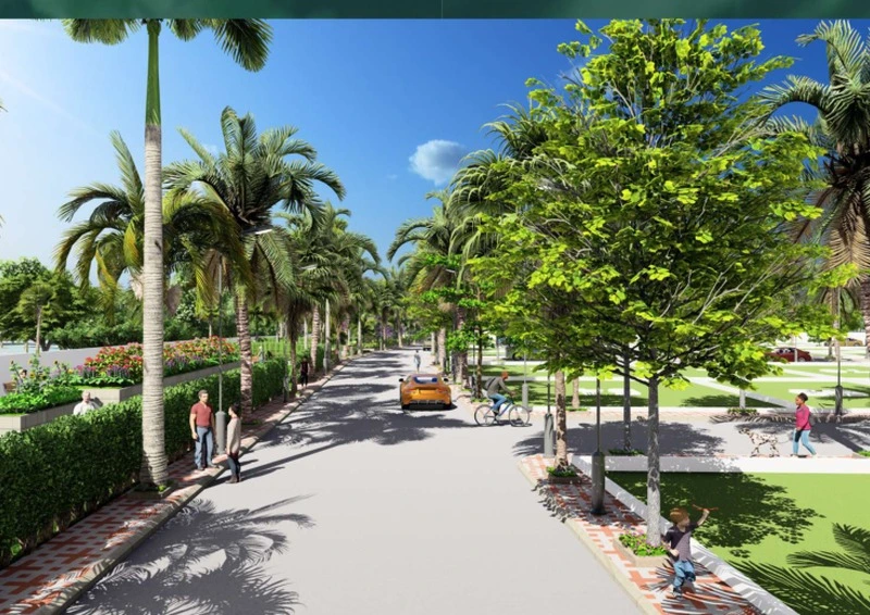 Amodha Pearl City Wide BT Roads and Gated Civil Infrastructure
